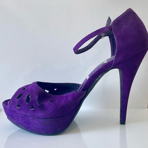 Elle Shoes Elle Kohls Womens High Heel Ankle Strap 5 Inch Dress